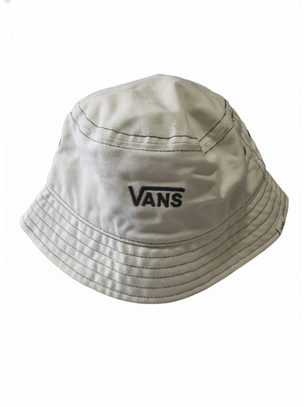 Vans WM Hankley Buck Bucket Hat Small White Cotton